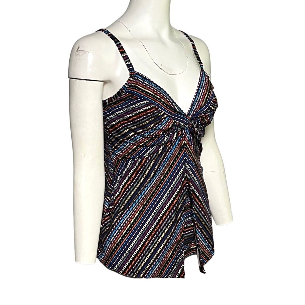 Miraclesuit Love Knot Tankini Top 10 Shimmer Links Underwire Slimming Swimwear - Picture 5 of 9